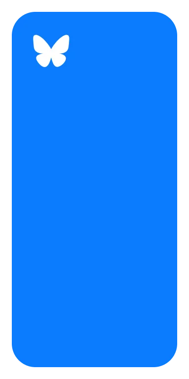 2x4 Bluesky Widget